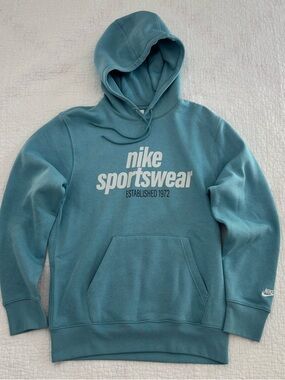 Mens Nike Sportswear Hoodie Sweatshirt Pullover Fleece size Small